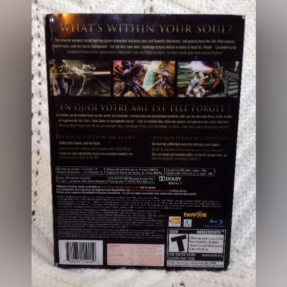 Soul Calibur IV Premium Edition Playstation 3 Game PS3 (Bandai, 2008) Extras - Picture 5 of 13